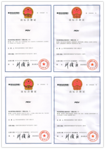 Butterfly valve trademark certificate