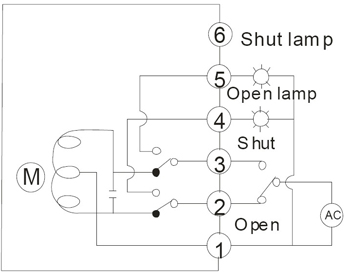 On-off type with light indicator signal feedback