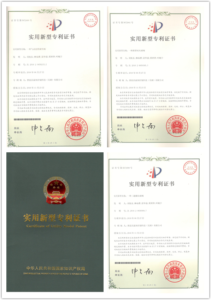butterfly valve patent certificate
