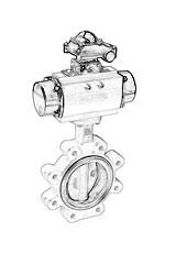 Installation requirements of pneumatic butterfly valves