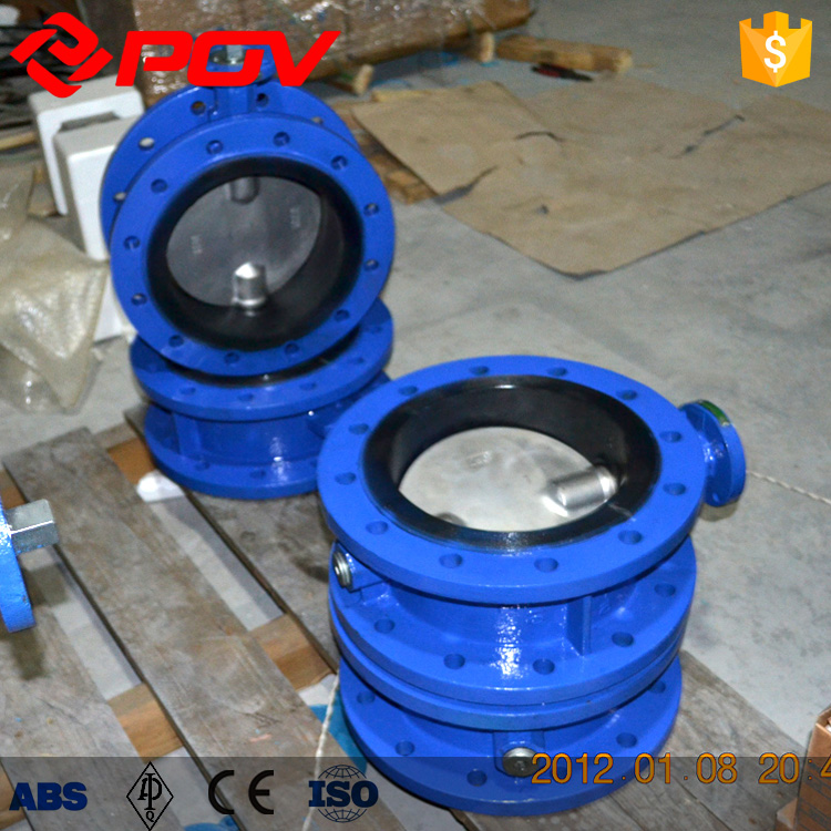 Notes for use of telescopic flange butterfly valve.