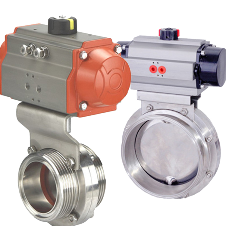 Clamp butterfly valve