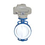 Lined butterfly valves