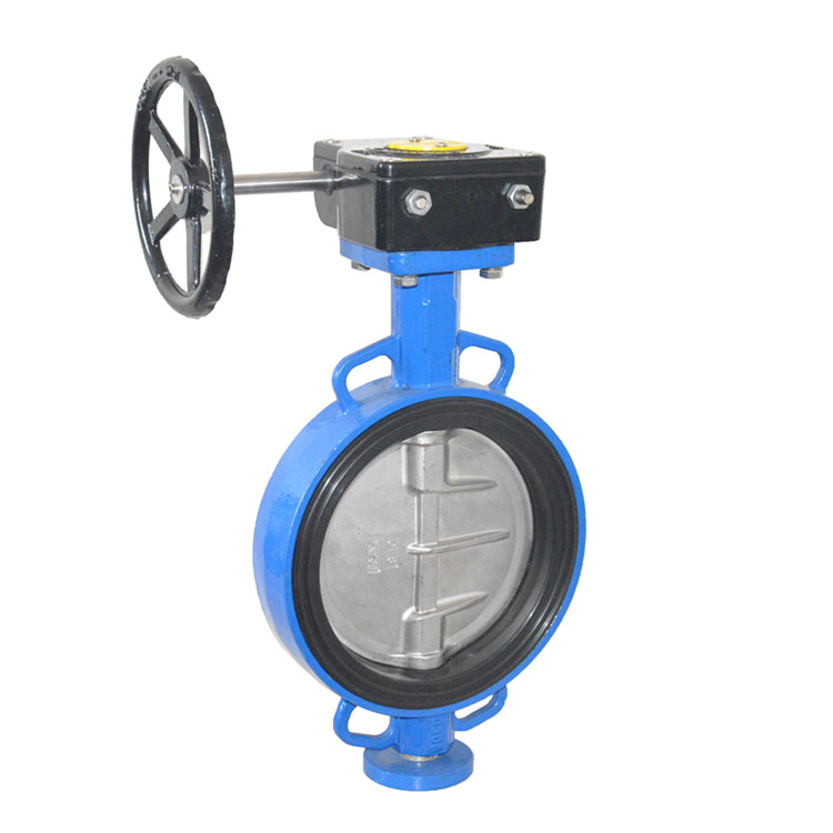 gear operated butterfly valve