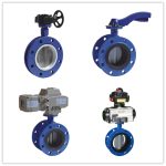 What is the meaning of the butterfly valve symbol?