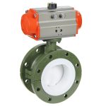 How does the dimensi butterfly valve affect its performance?